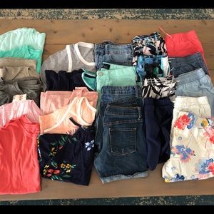 Girls summer clothes mega bundle.